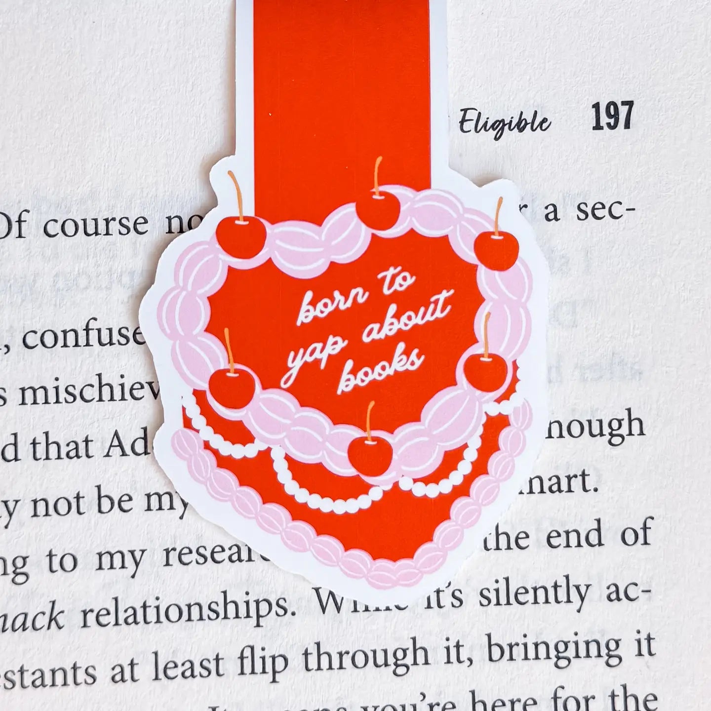 Magnetic Bookmark | Born To Yap About Books