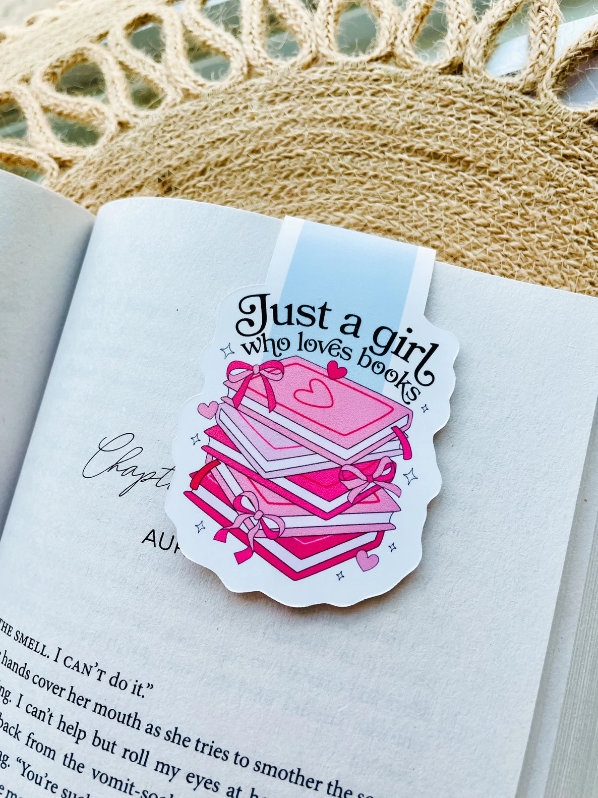 Magnetic Bookmark | Just A Girl Who Loves Books