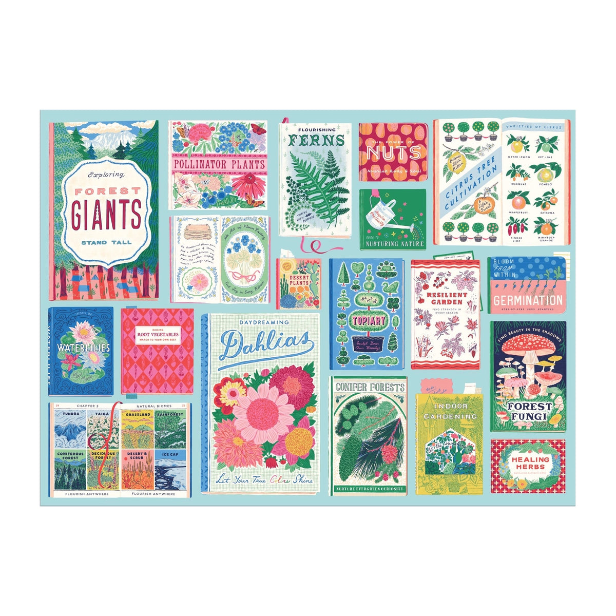 Puzzle | Botanist Bookshelf | 1000 Piece