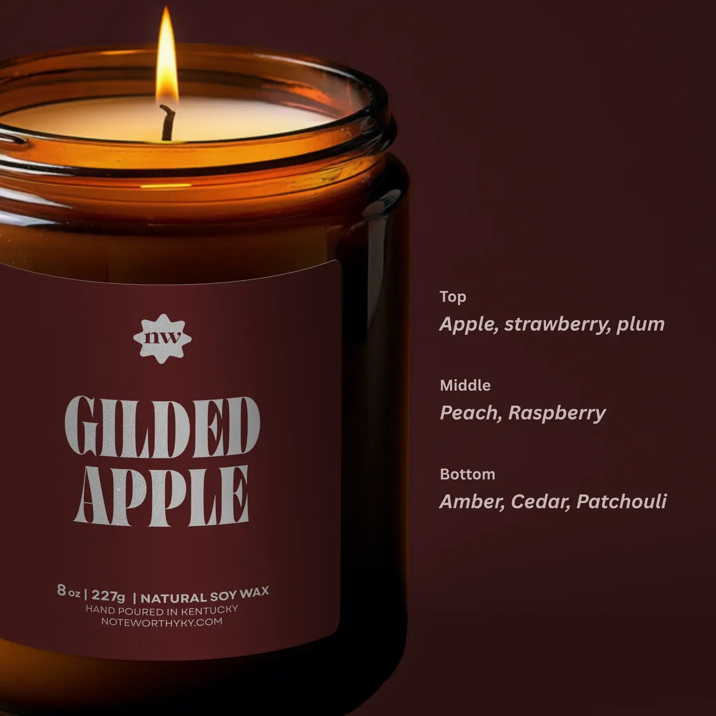 Fall Candle | Gilded Apple | 8oz
