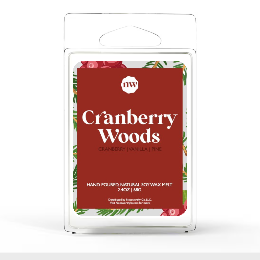 Wax Melt | Cranberry Woods | Christmas