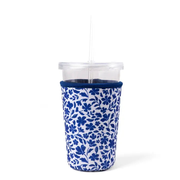 Cup Sleeve | Porcelain Florals