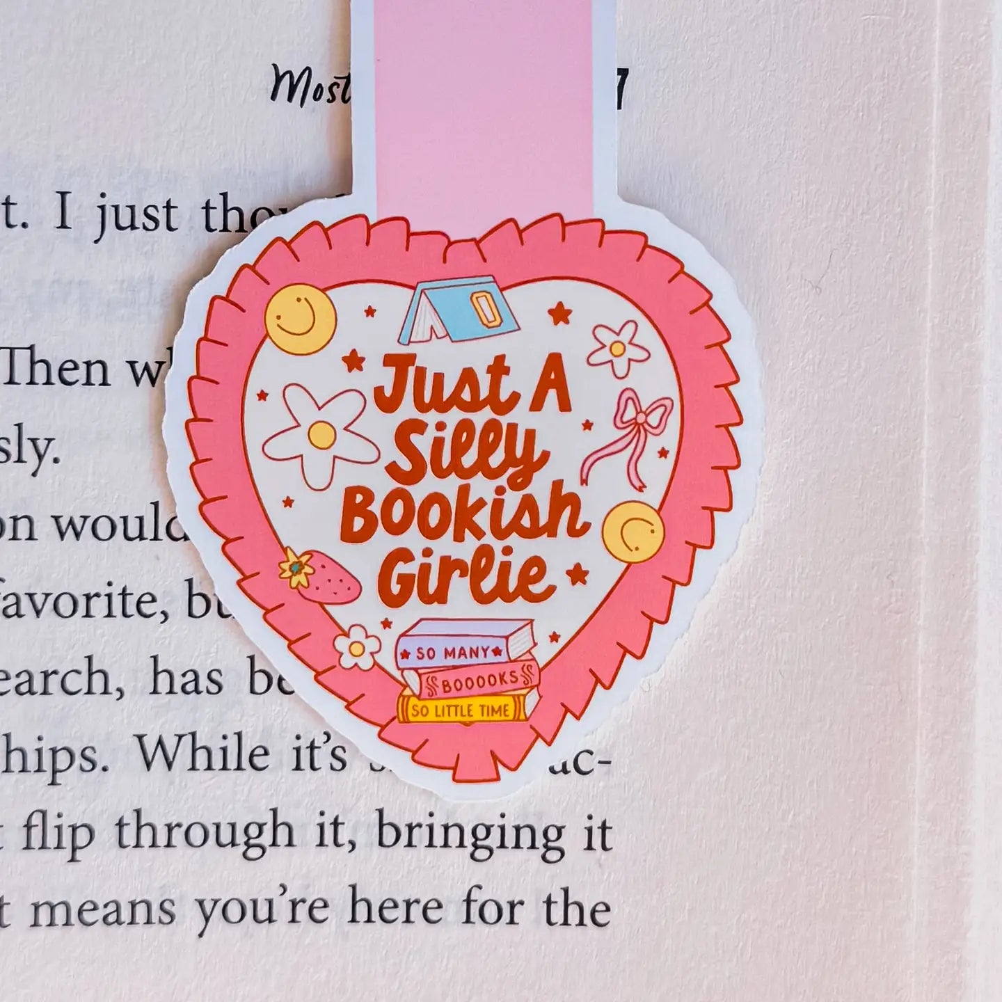 Magnetic Bookmark | Just A Bookish Girlie