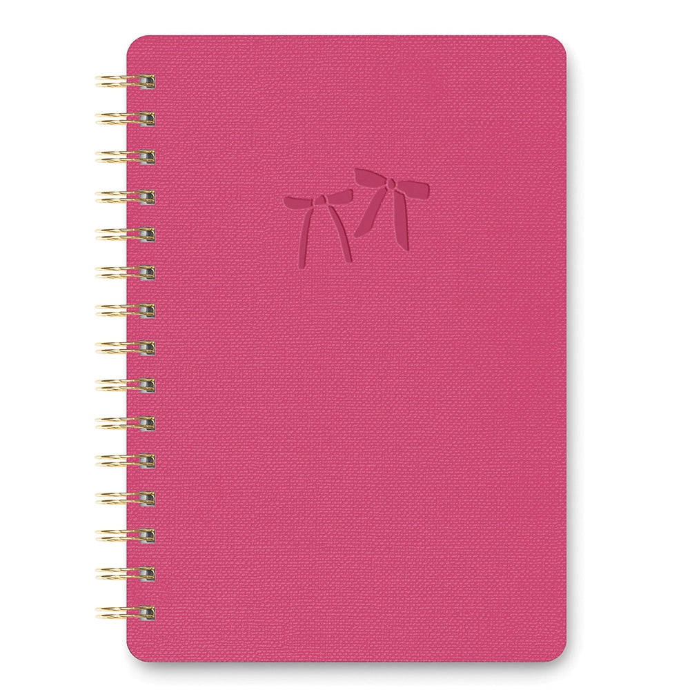 Notebook | Bows | Magenta