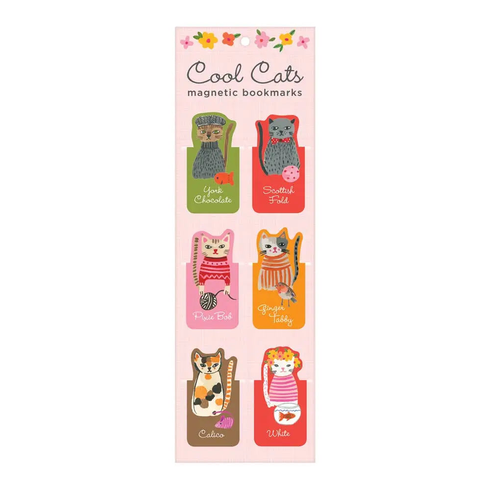 Magnetic Bookmarks | Cool Cats