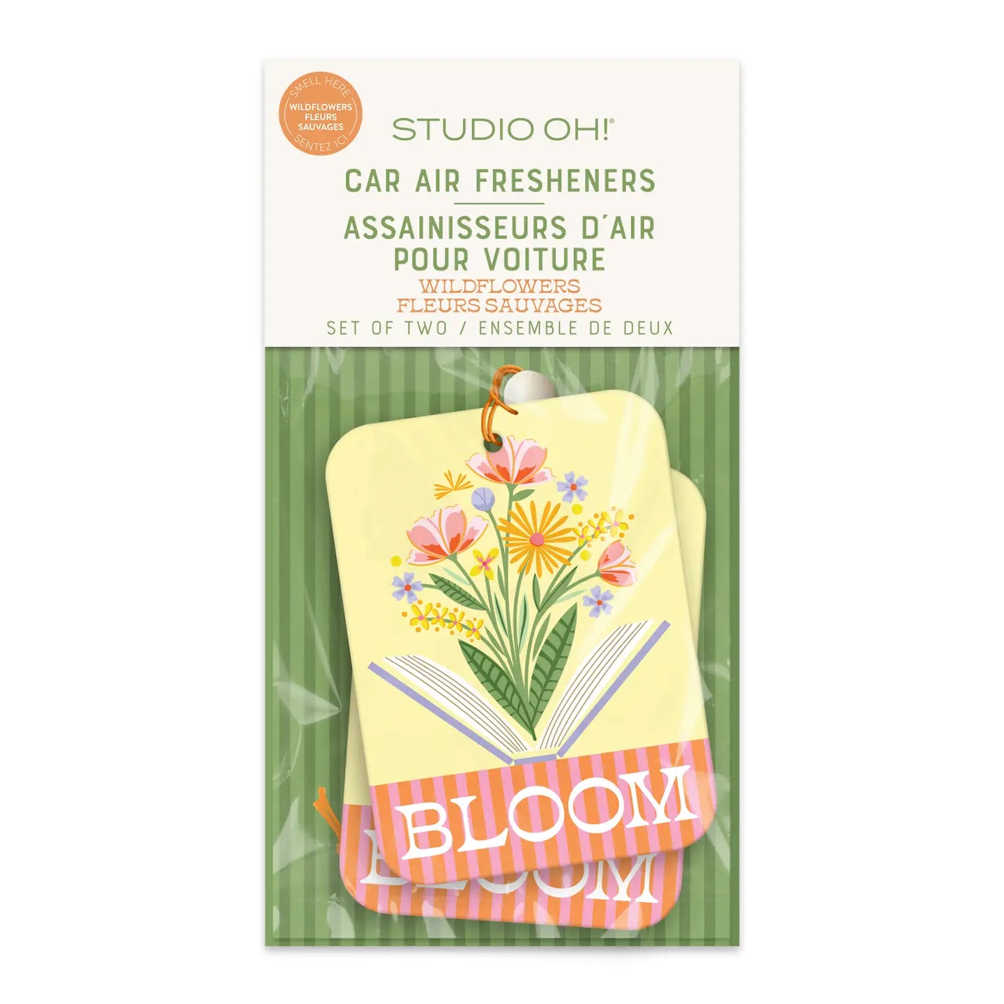 Car Air Freshener | Blooming Book