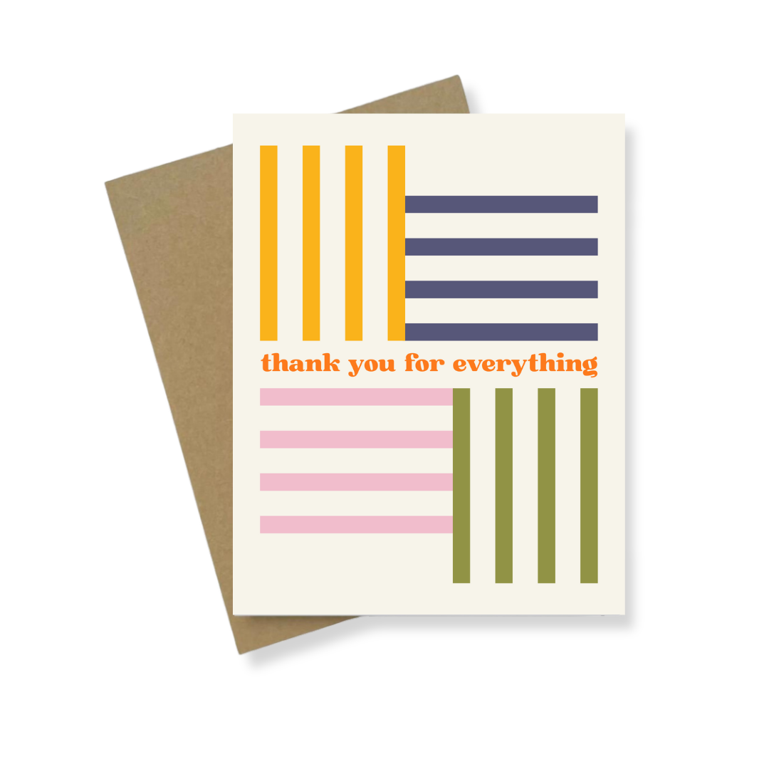 Greeting Card | Thank You For Everything