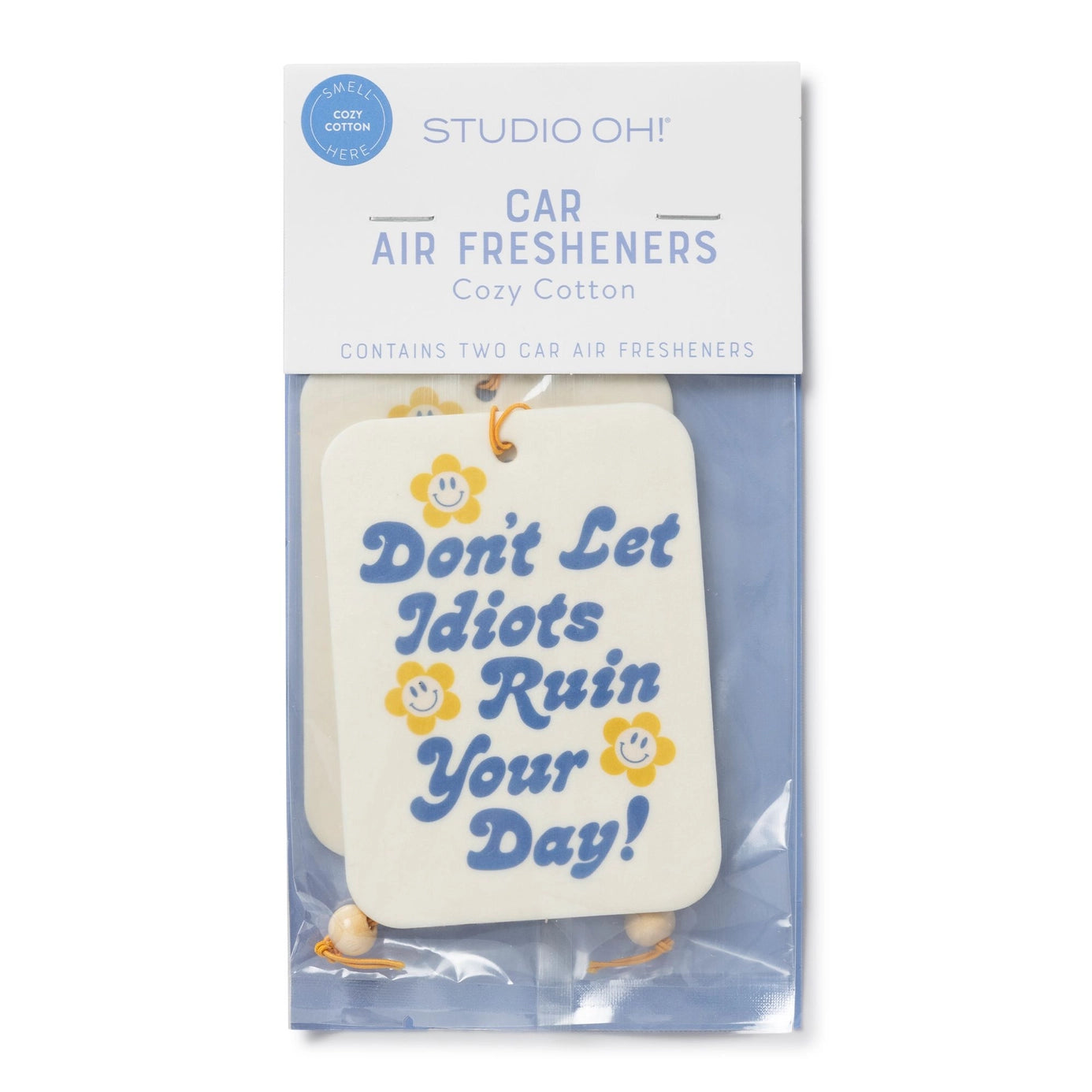 Car Air Freshener | Don't Let Idiots Ruin Your Day