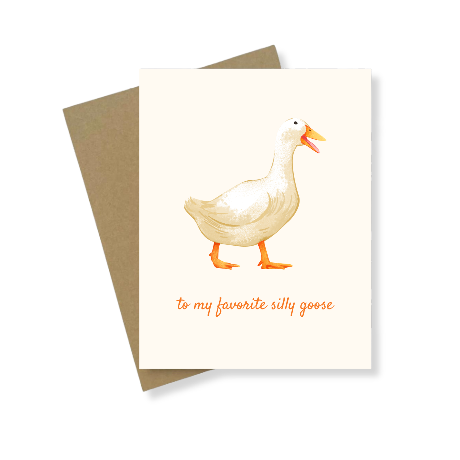 Greeting Card | To My Favorite Silly Goose