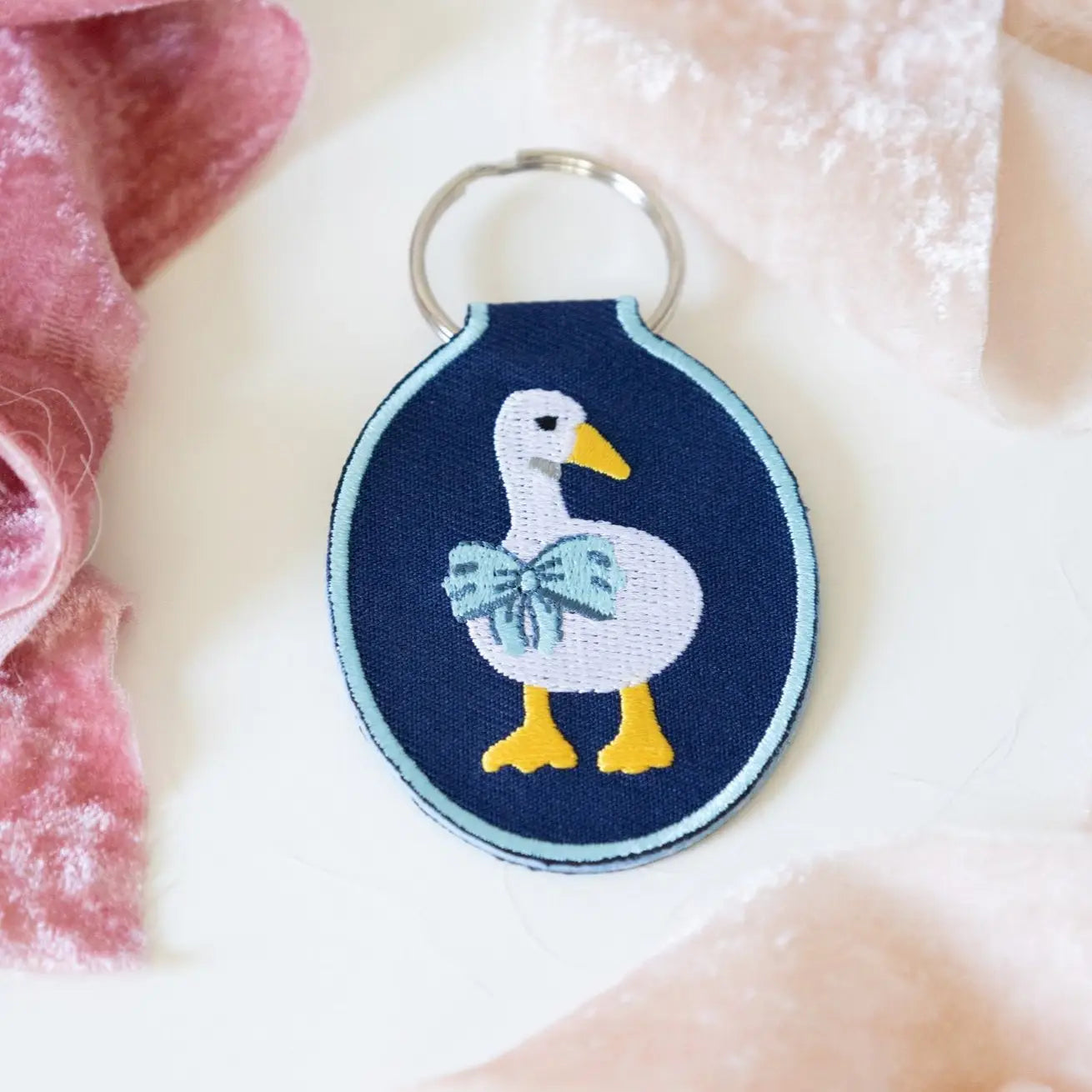 Embroidered Keychain | Dapper Goose