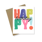 Greeting Card | Happy Birthday! Colorful