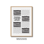 The Waves | Art Print