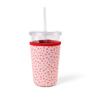 Drink Sleeve | Painted Cherries