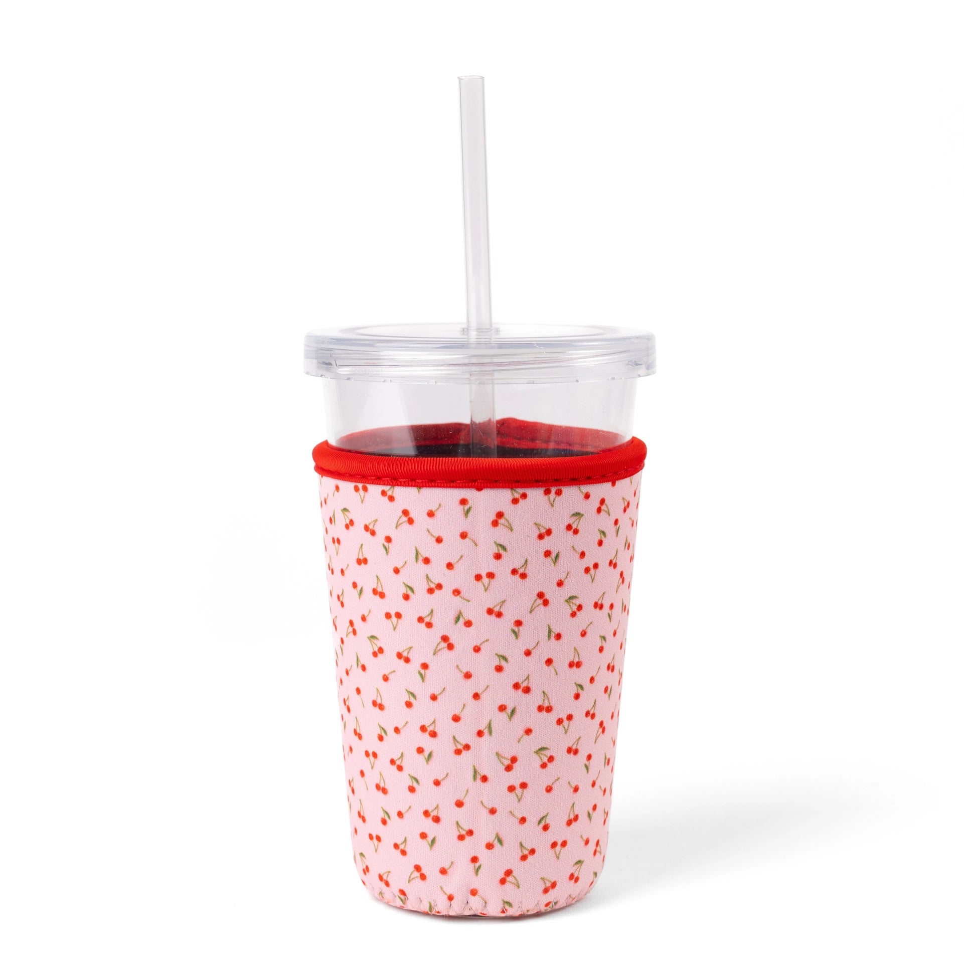 Drink Sleeve | Painted Cherries