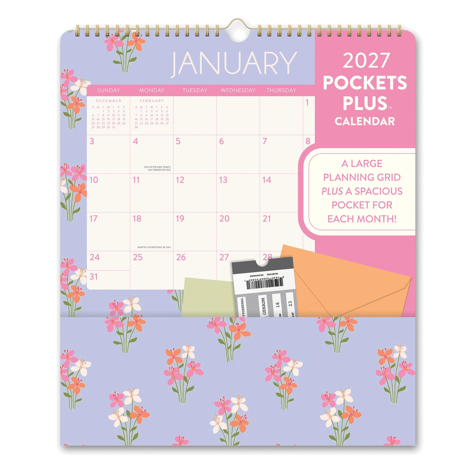2027 Wall Calendar | Secret Garden