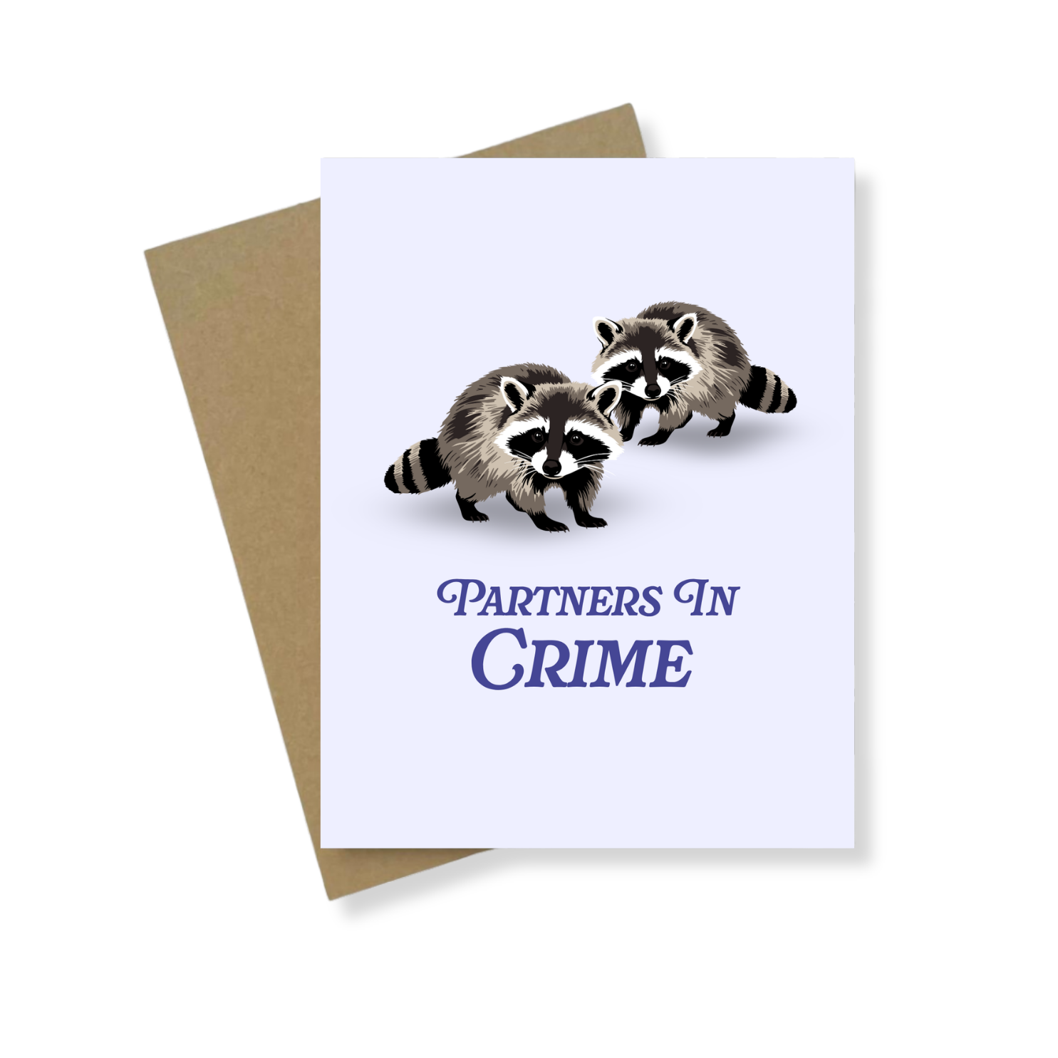 Greeting Card | Partners In Crime