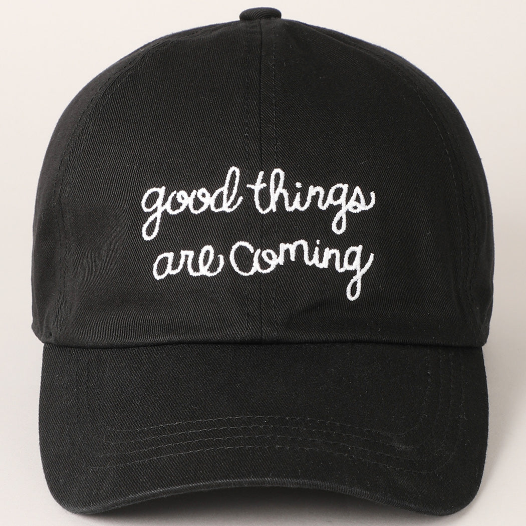 Dad Cap | Good Things Are Coming