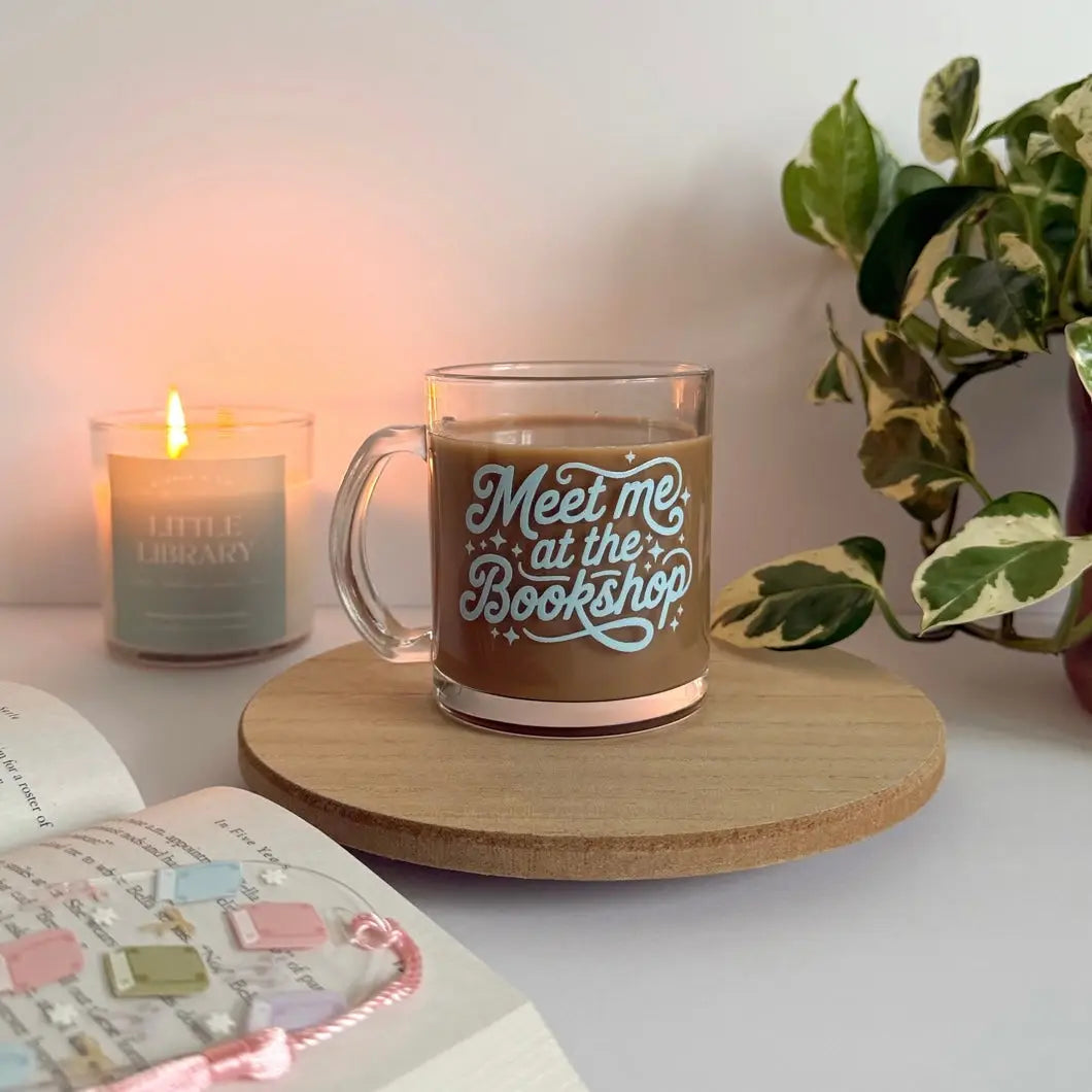 Glass Mug | Meet Me At The Bookshop