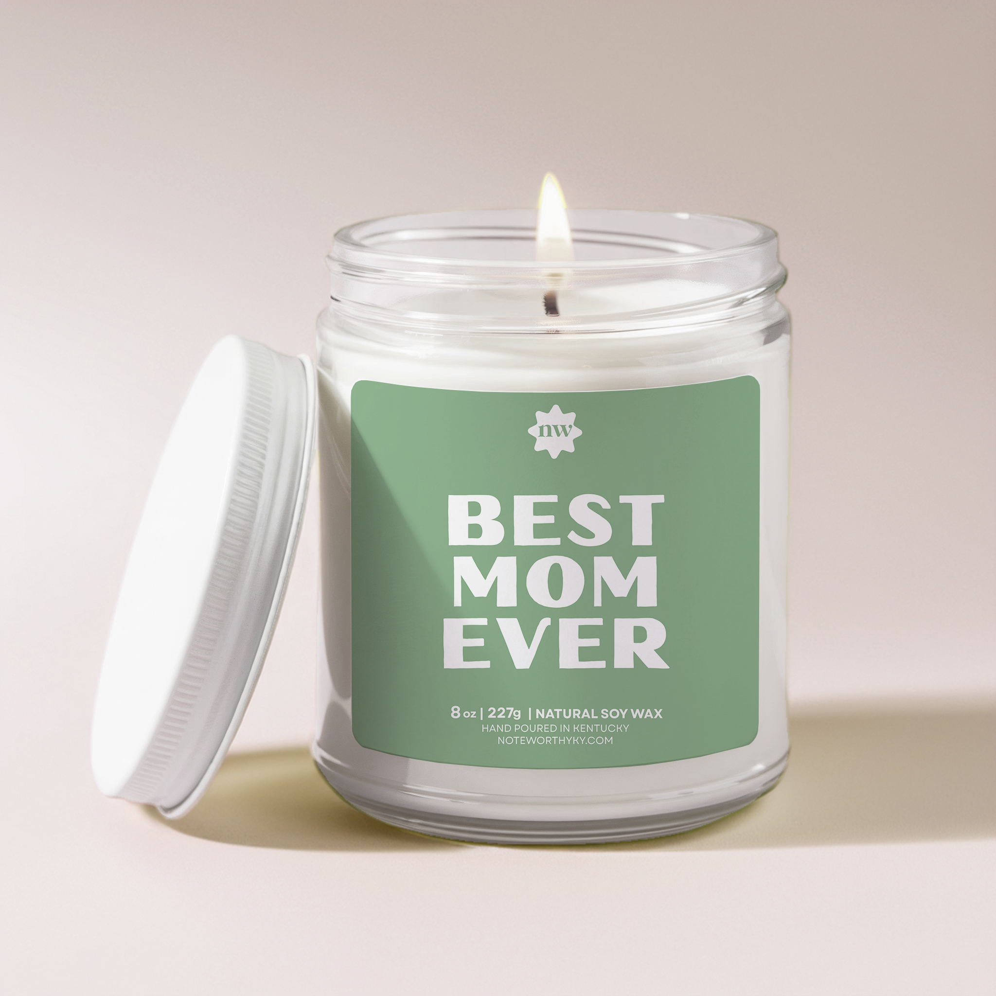 Single Wick Candle | Best Mom Ever