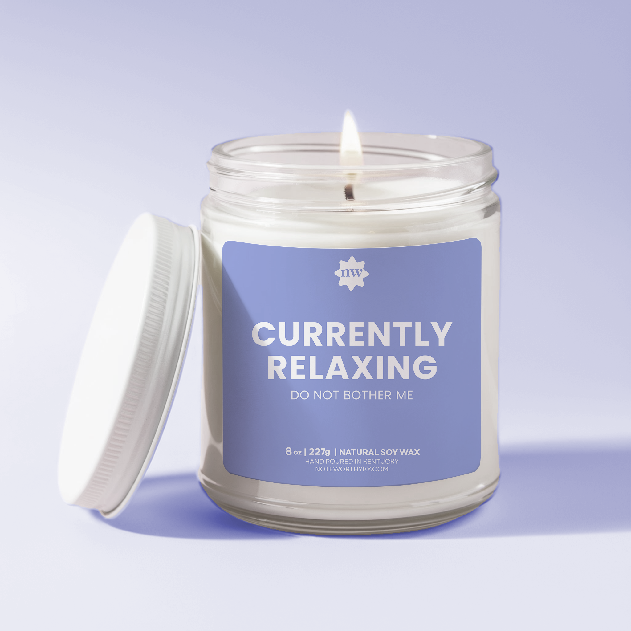 Single Wick Candle | Currently Relaxing