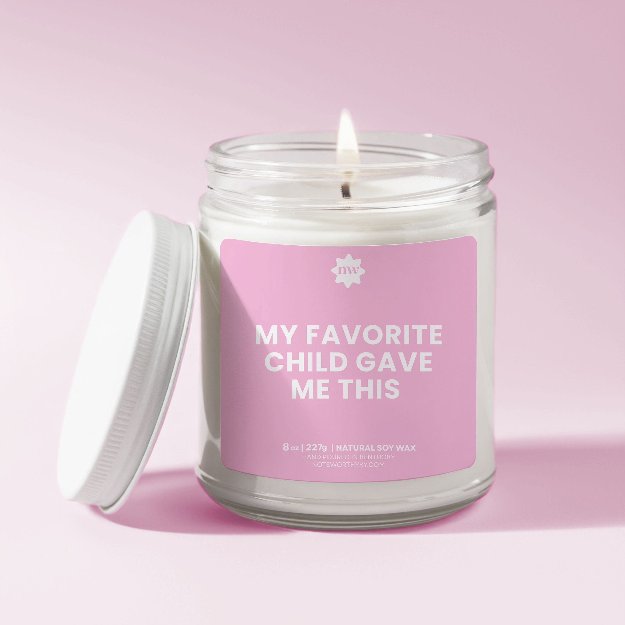 Single Wick Candle | My Favorite Child Gave Me This