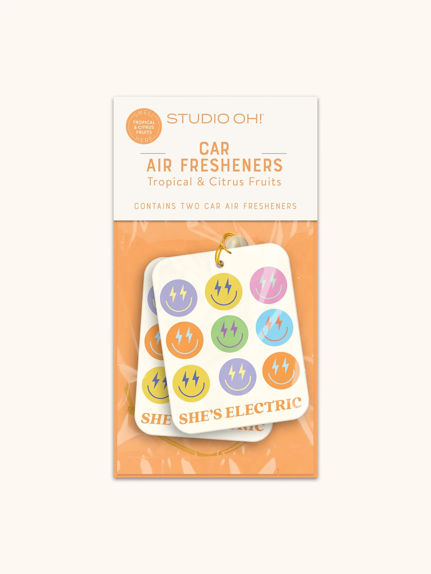 Car Air Freshener | She's Electric | Citrus