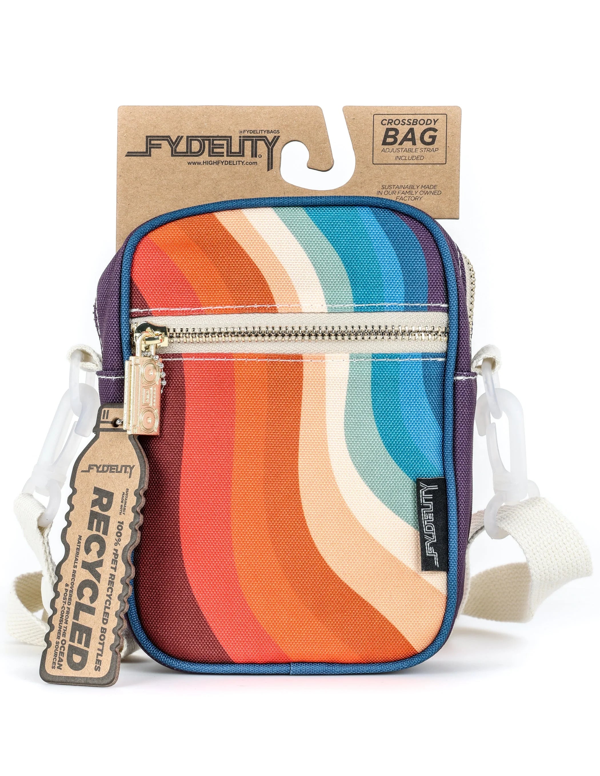 Crossbody | Retro | Recycled Material