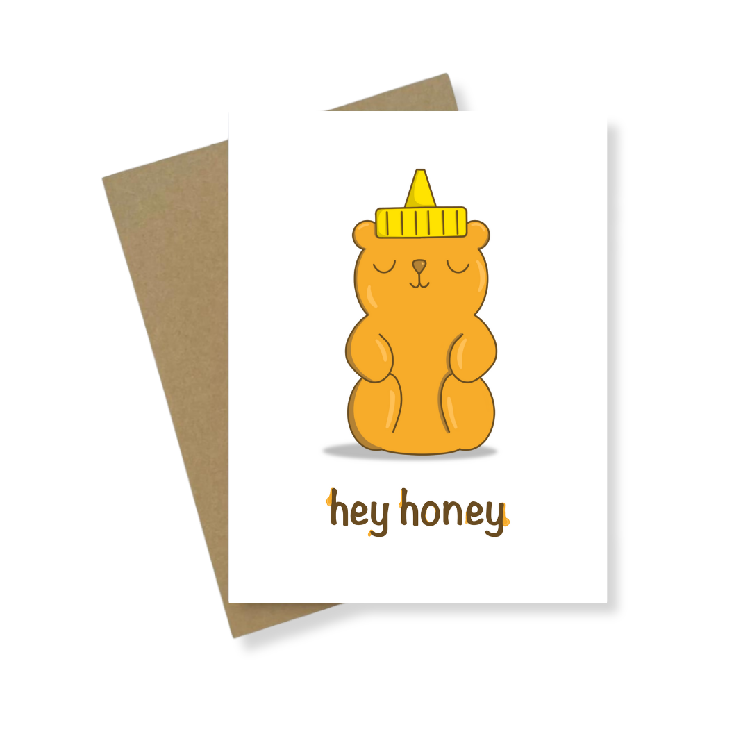 Greeting Card | Hey Honey Bear