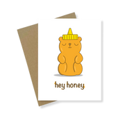 Greeting Card | Hey Honey Bear