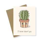 Greeting Card | I'll Never Desert You