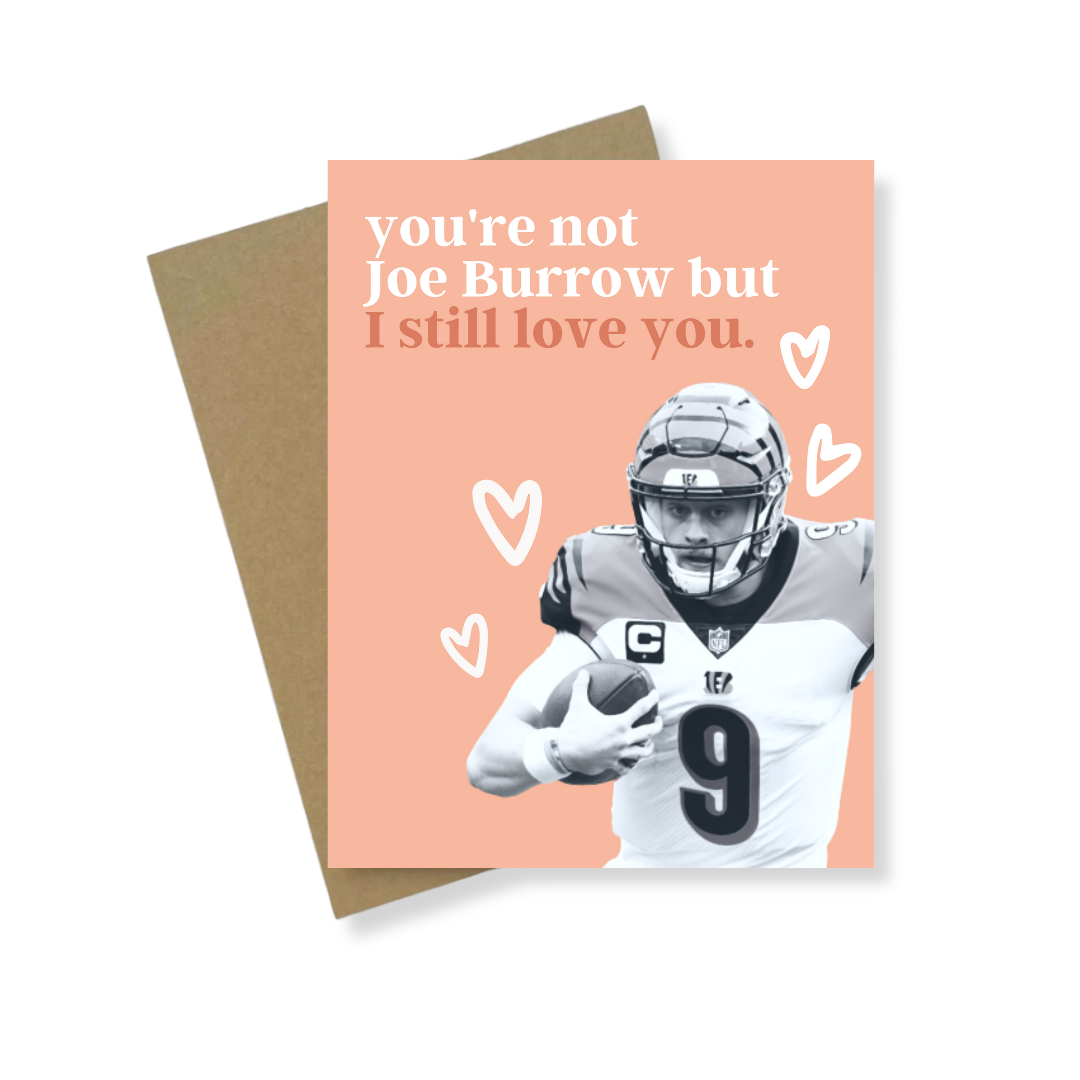 Greeting Card | You're Not Joe Burrow