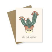Greeting Card | Let's Stick Together
