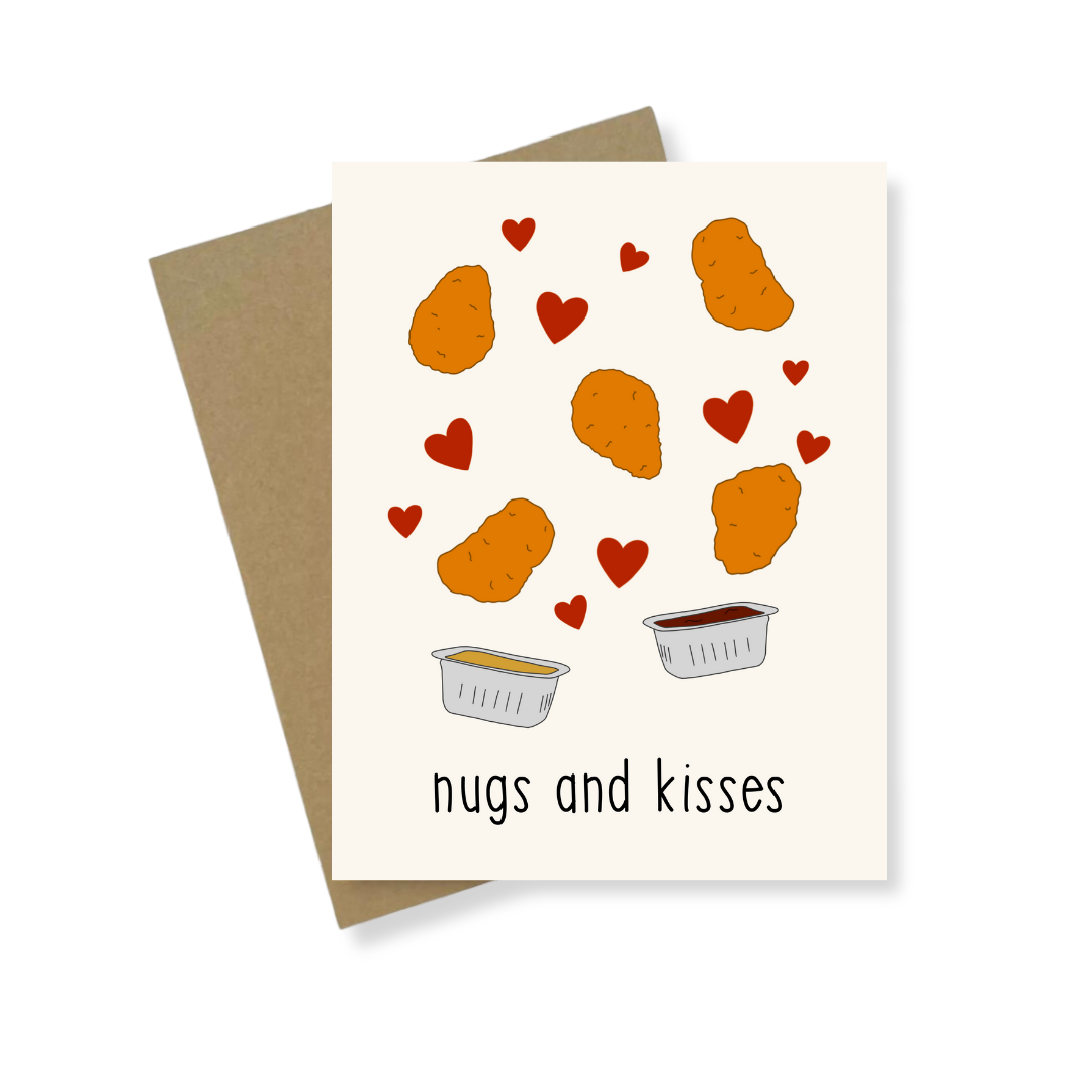Greeting Card | Nugs And Kisses