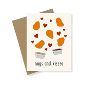 Greeting Card | Nugs And Kisses