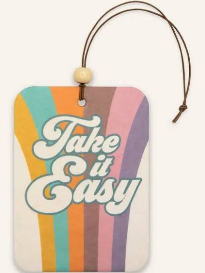 Car Air Freshener | Take It Easy | Tropical