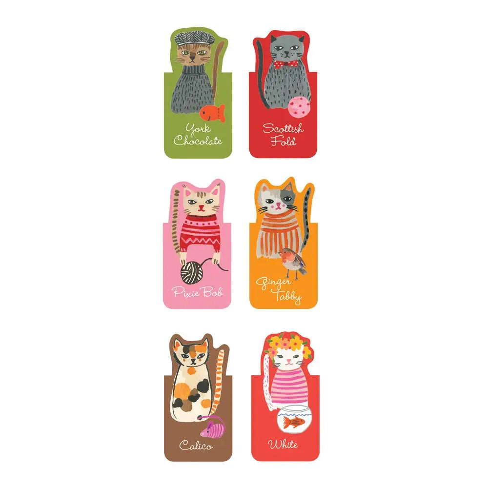 Magnetic Bookmarks | Cool Cats