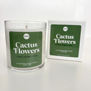 Single Wick Candle | Cactus Flowers