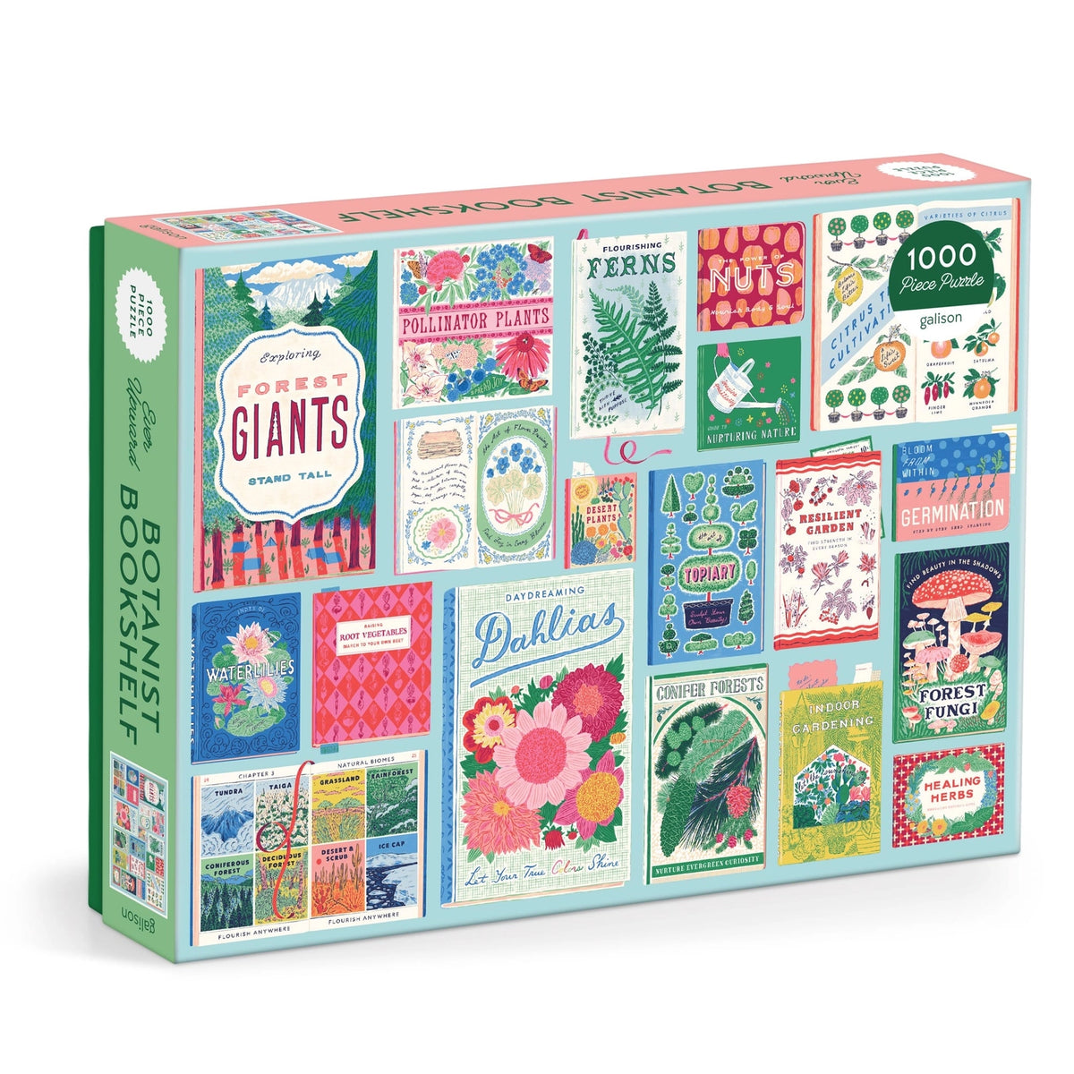 Puzzle | Botanist Bookshelf | 1000 Piece