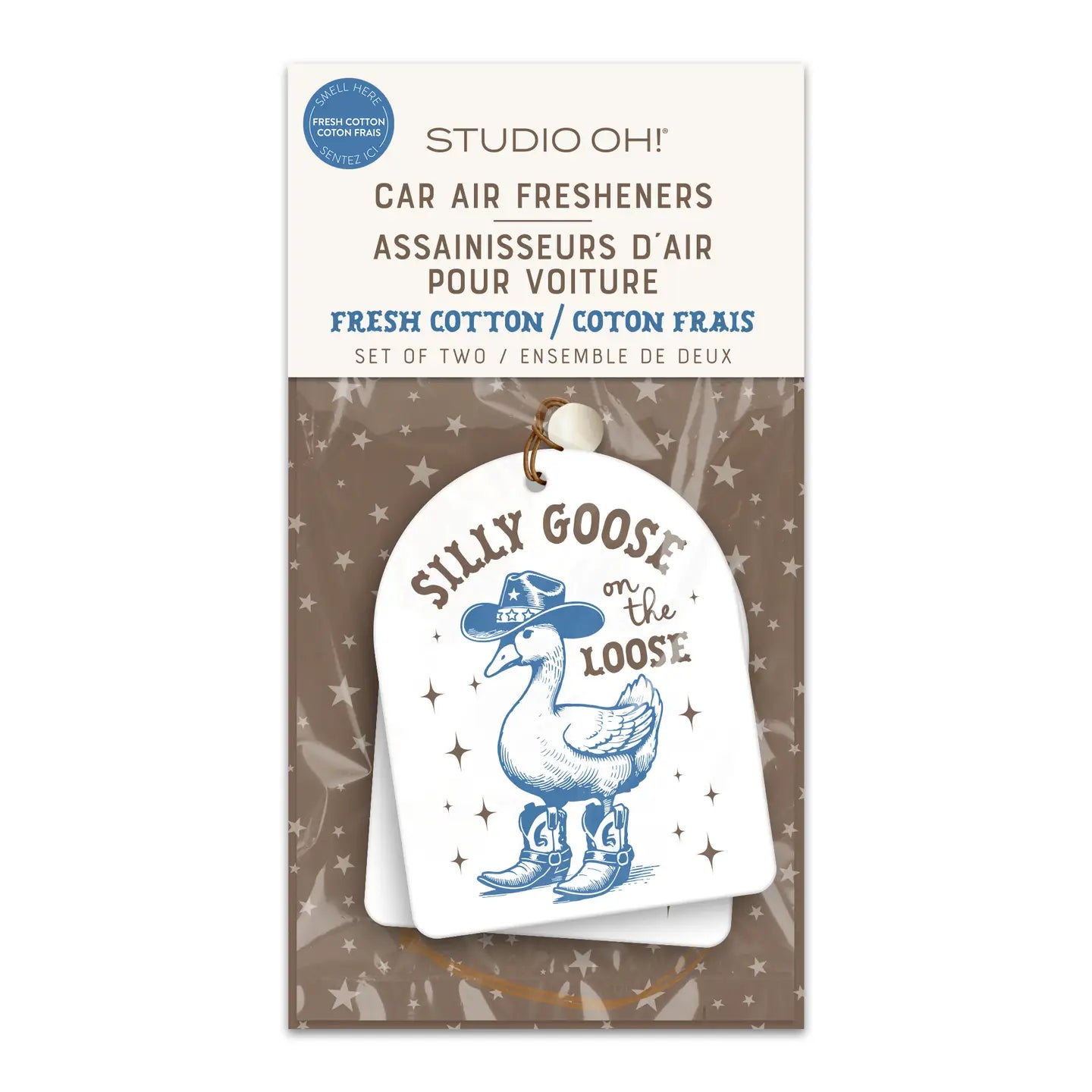 Car Air Freshener | Silly Goose On The Loose