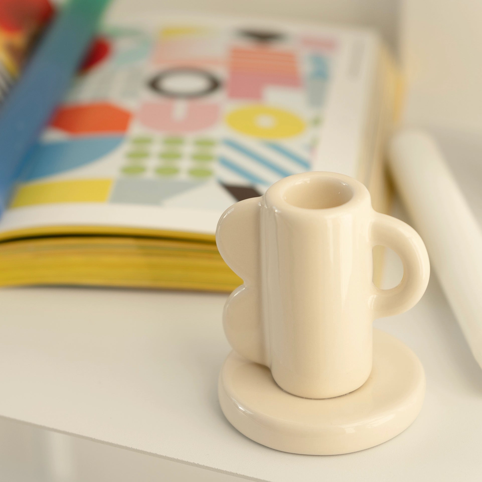 Taper Candle Holder | Vintage Waves