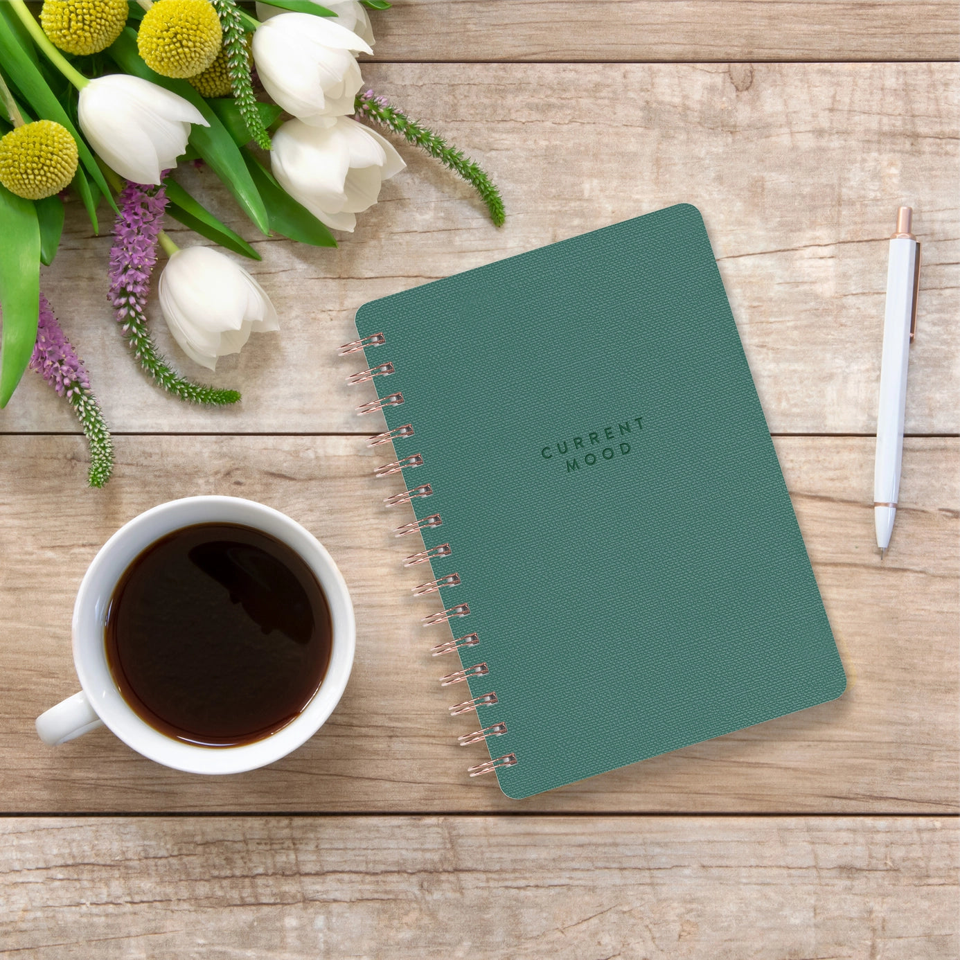 Notebook | Current Mood | Teal