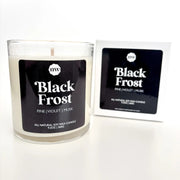 Single Wick Candle | Black Frost