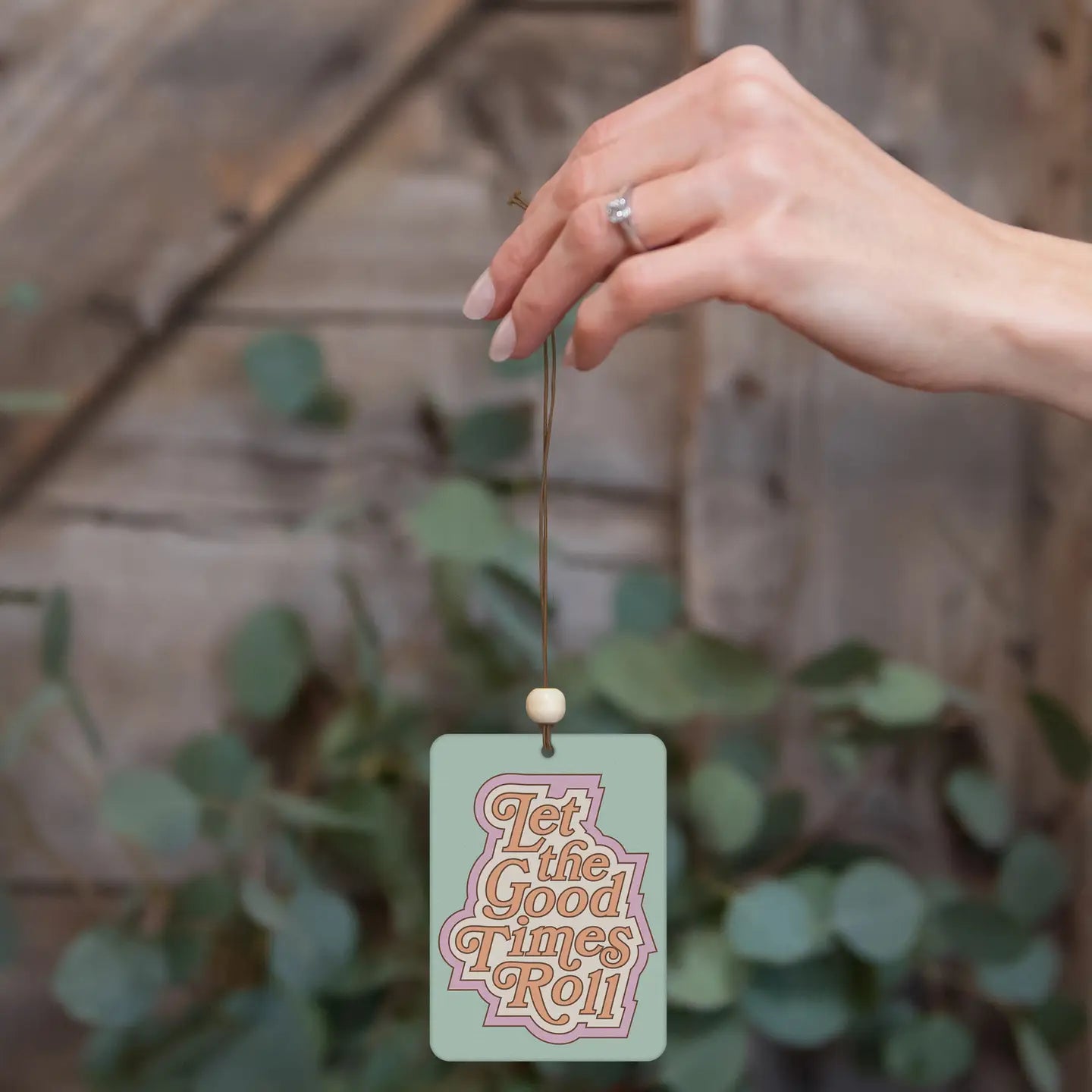 Car Air Freshener | Let The Good Times Roll