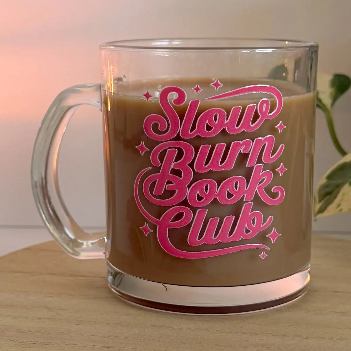 Glass Mug | Slow Burn Book Club