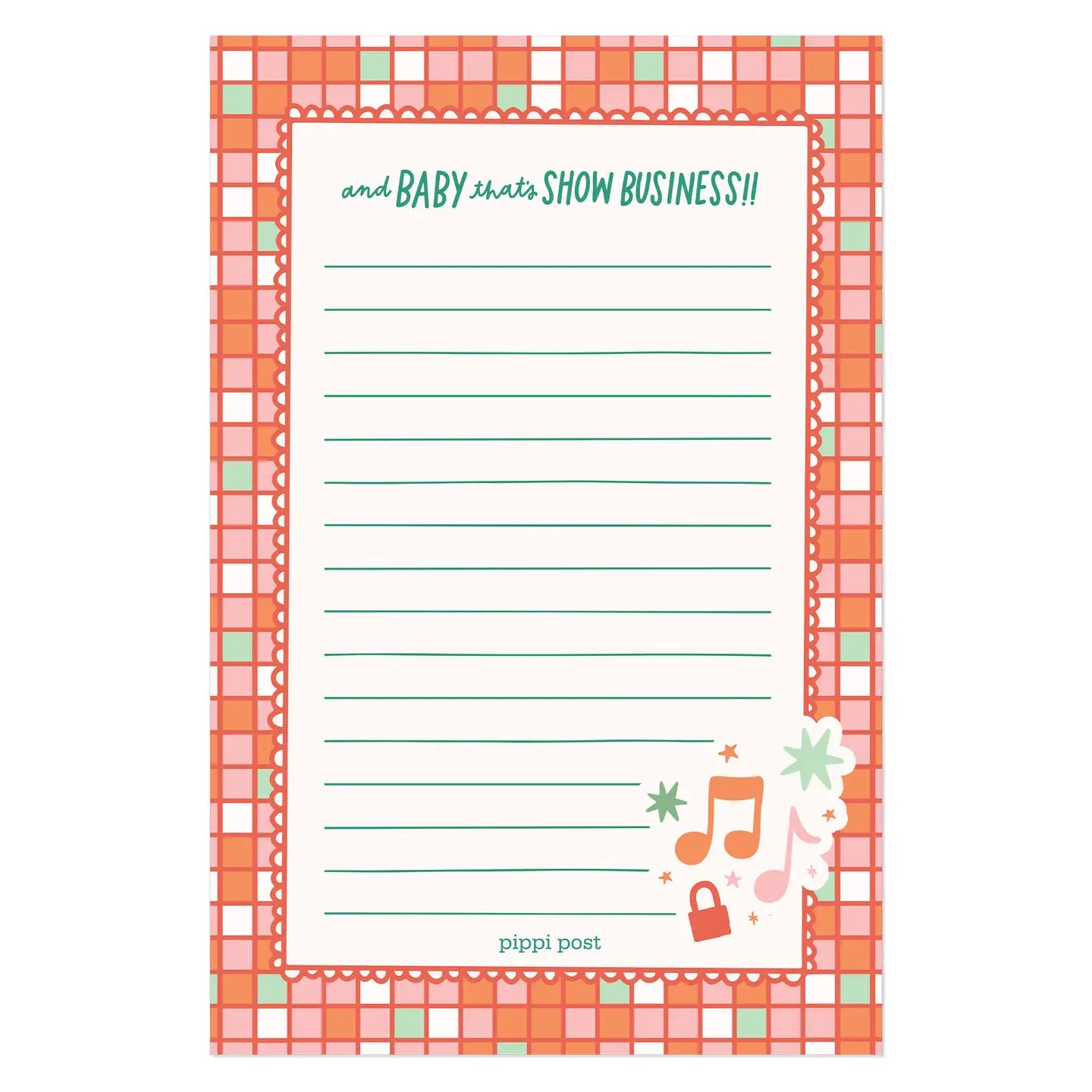 Notepad | Baby That's Show Business