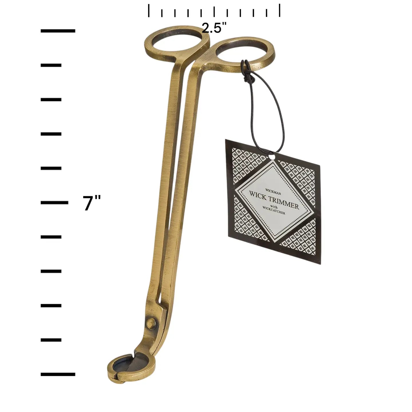 Wick Trimmer | Antique Brass