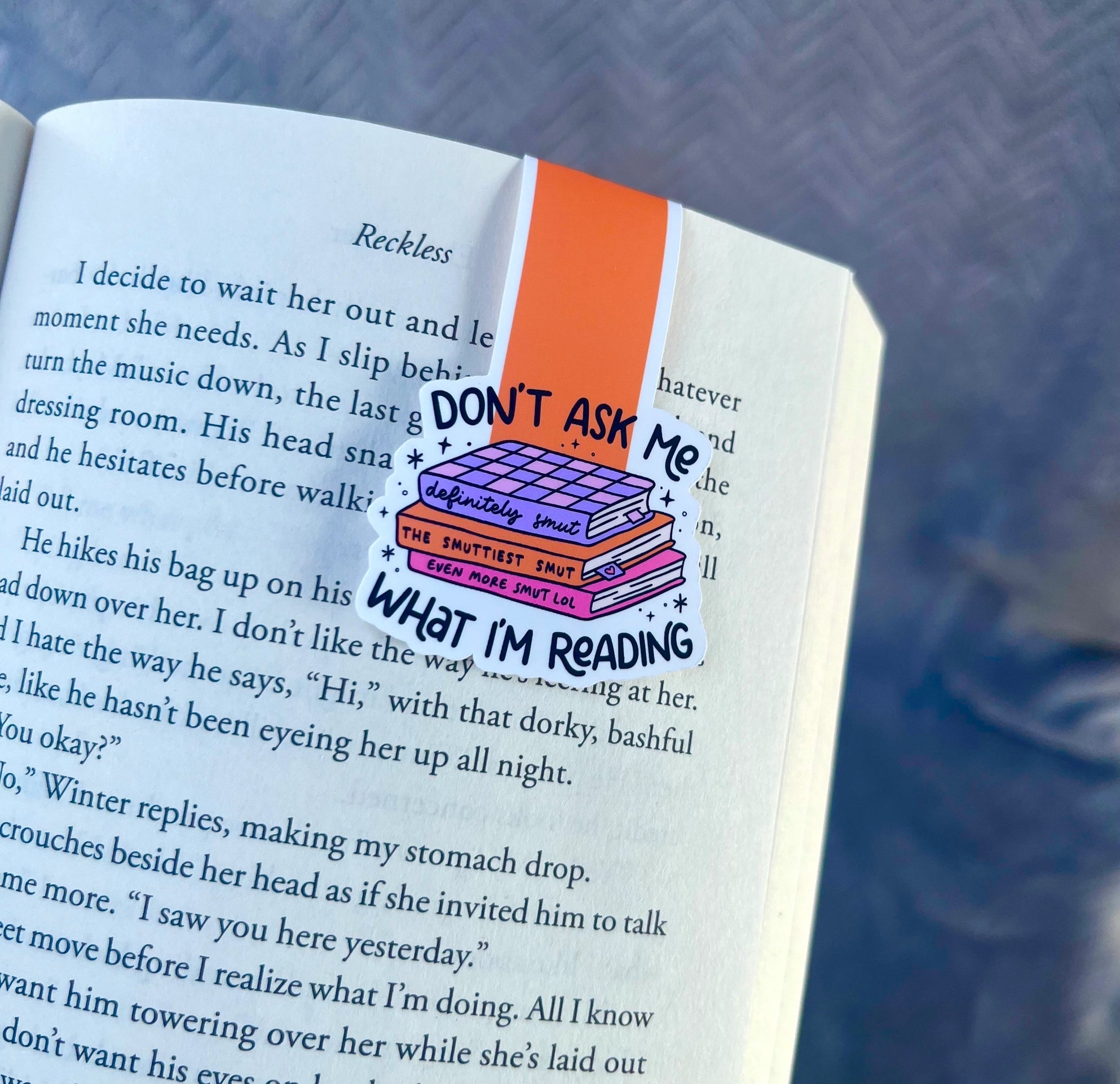 Magnetic Bookmark | Don't Ask Me What I'm Reading