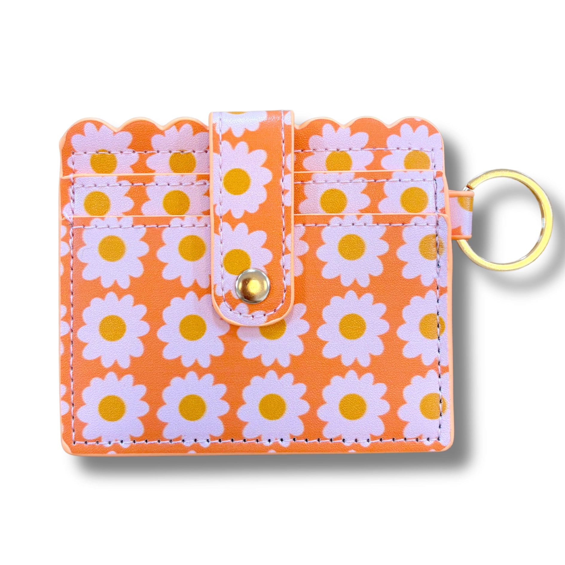 Keychain Wallet | Boho Floral