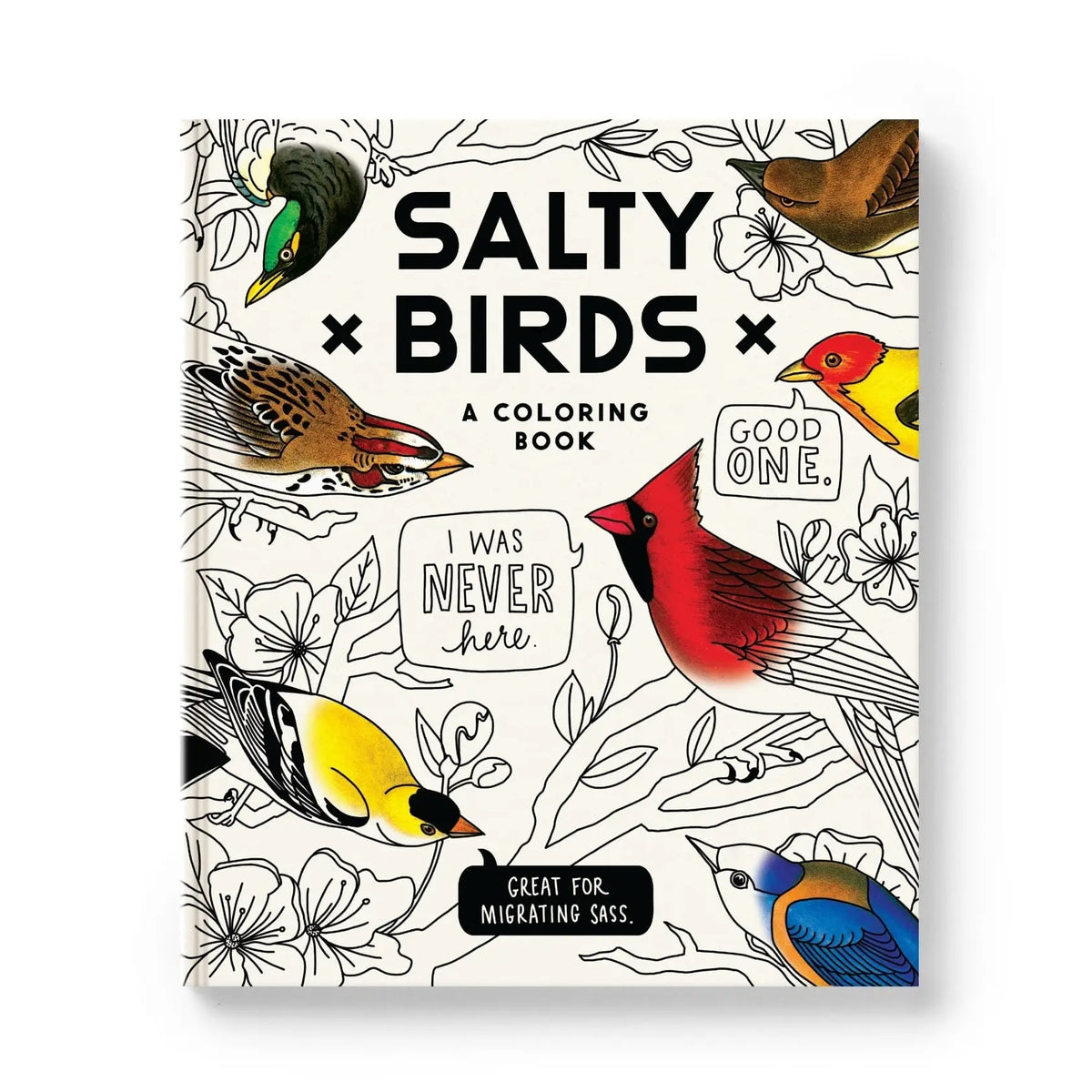 Adult Coloring Book | Salty Birds